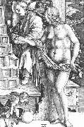 Albrecht Durer The Temptation of the Idler; or The Dream of the Doctor USA oil painting artist